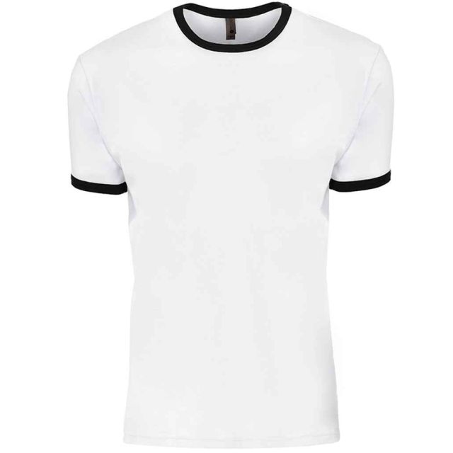 Next Level Apparel Unisex Cotton Ringer T Shirt