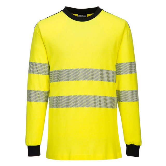 portwest PW3 flame resistant hi vis t shirt