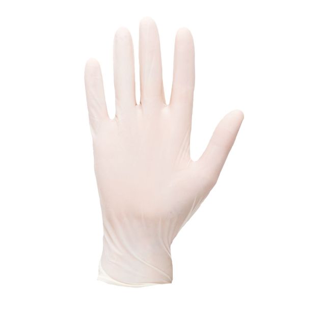 Portwest Powdered Latex Disposable Glove PK100