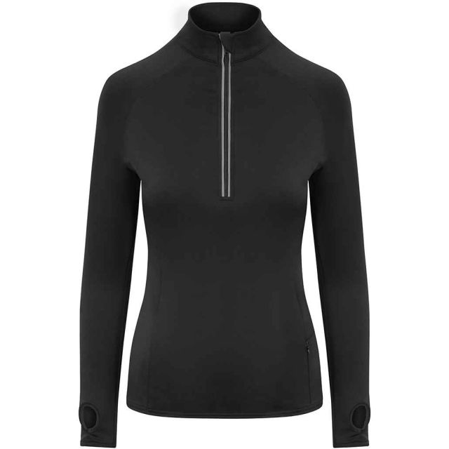 Just Cool Awdis Ladies Cool-flex Half Zip Top