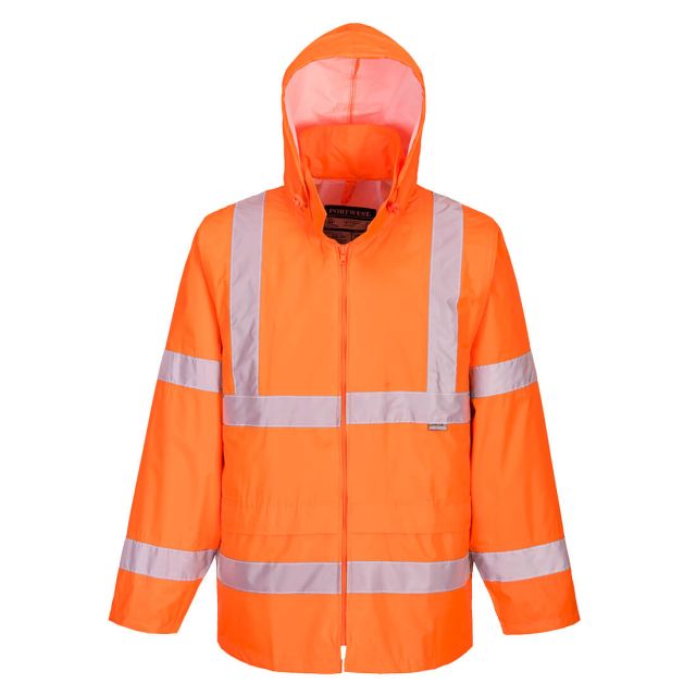 Portwest Hi Vis Rain Jacket