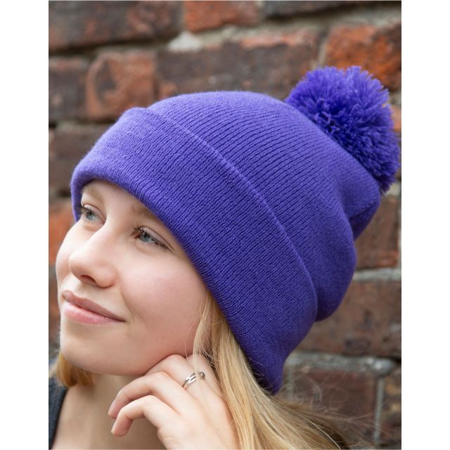 Result Winter Essentials Pom Pom Beanie