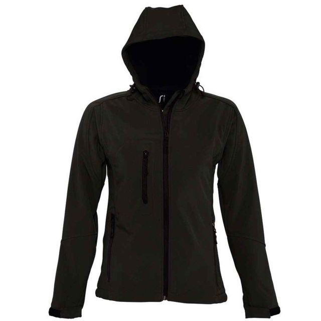 SOL'S Sols Ladies Replay Hooded Soft Shell Jacket