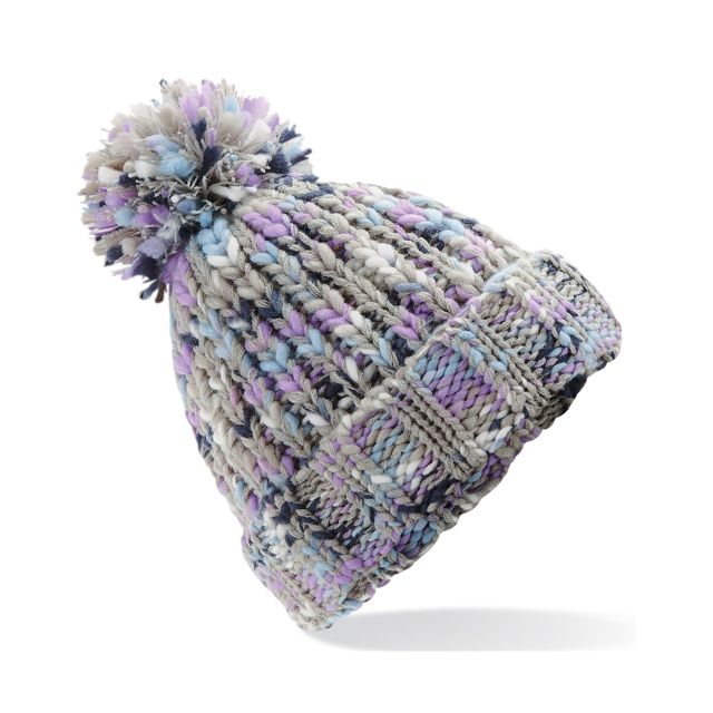 Beechfield  Twister Pom Pom Beanie