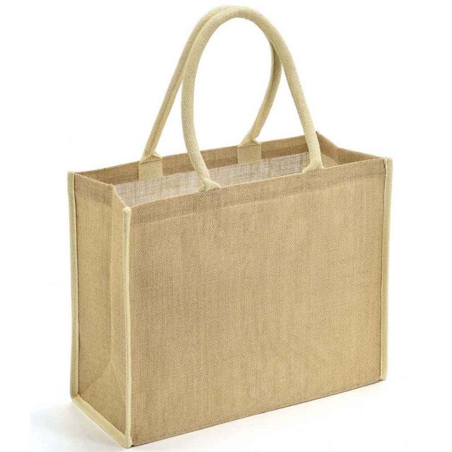 Brand Lab Jute Tipped Shopper