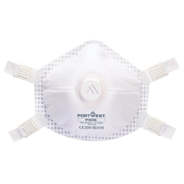 Portwest FFP3 Ultimate Valved Reusable Respirator PK5