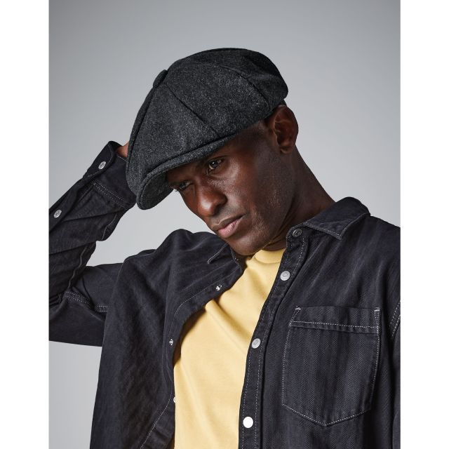 Beechfield  Melton Wool Baker Boy Cap