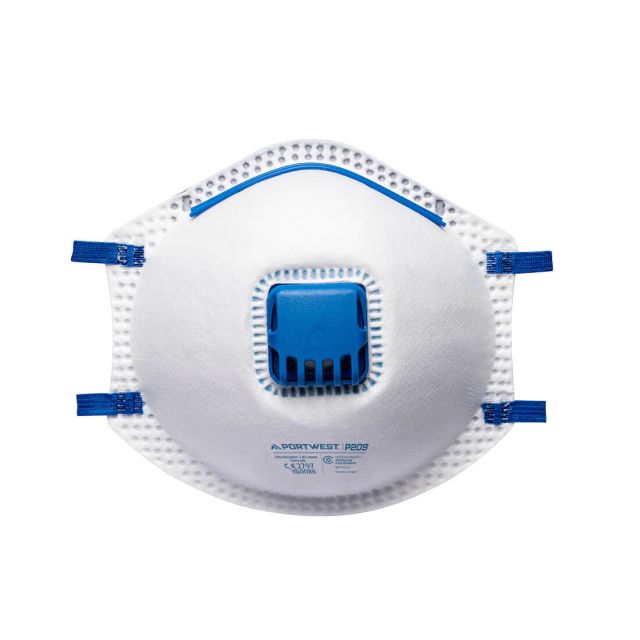 Portwest FFP2 Valved Respirator - Blister PackPK3