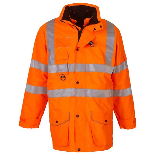 Yoko Hi Vis Multi-function 7-in-1 Jacket