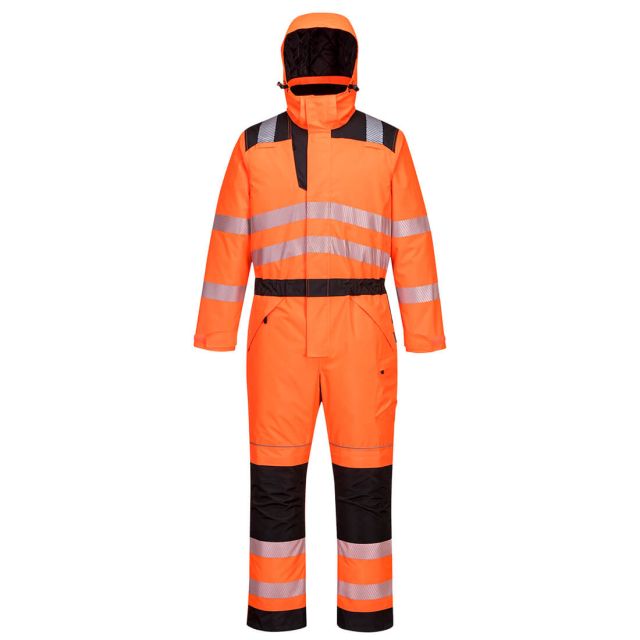 portwest PW3 hi vis winter coverall