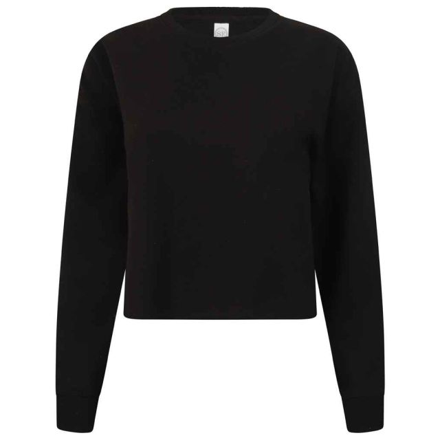 SF Ladies Cropped Slounge Sweatshirt