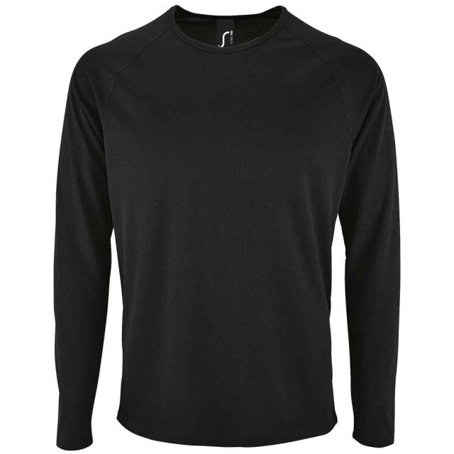 SOL'S Sols Sporty Long Sleeve Performance T Shirt