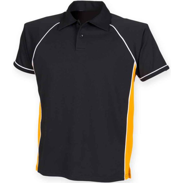 Finden + Hales Performance Piped Polo Shirt