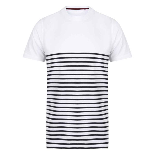 Front Row Unisex Breton Striped T Shirt