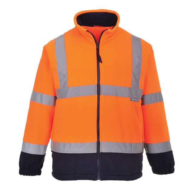 Portwest Hi Vis Contrast Fleece