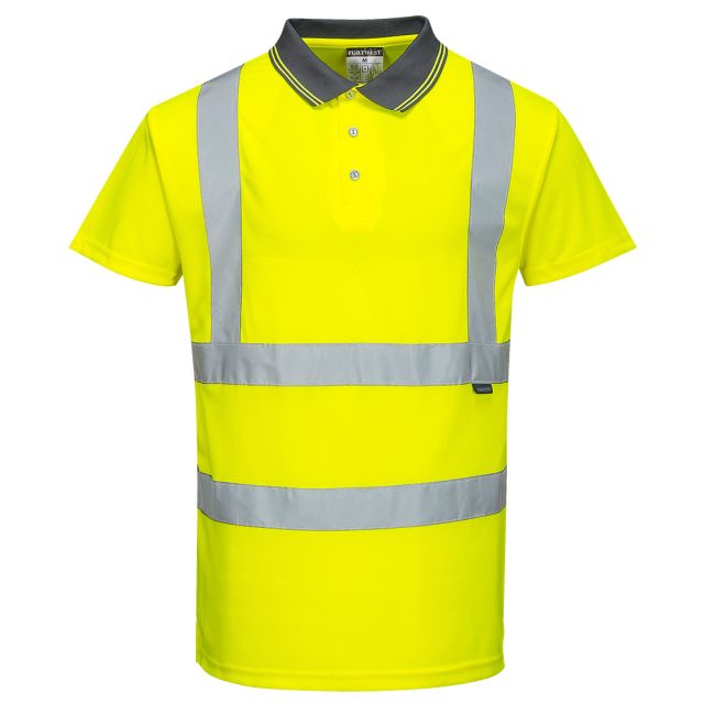 Portwest Hi-Vis Polo Shirt S/S