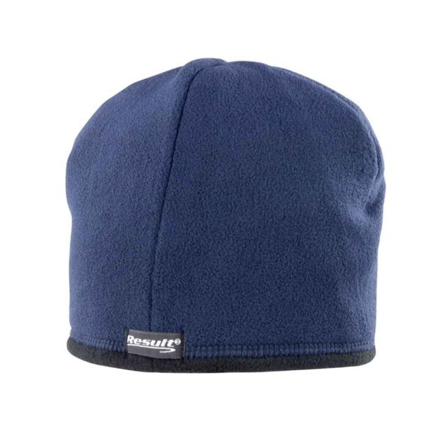 Result Winter Essentials Result Reversible Micro Fleece Bob Hat