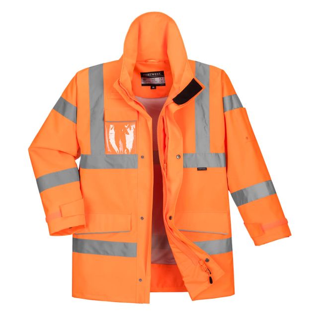 Portwest Hi Vis Extreme Rain Jacket