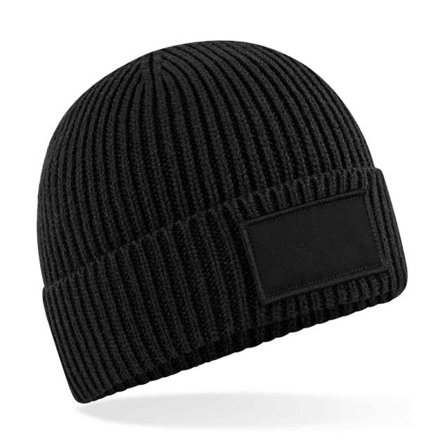 Beechfield Fashion Patch Beanie