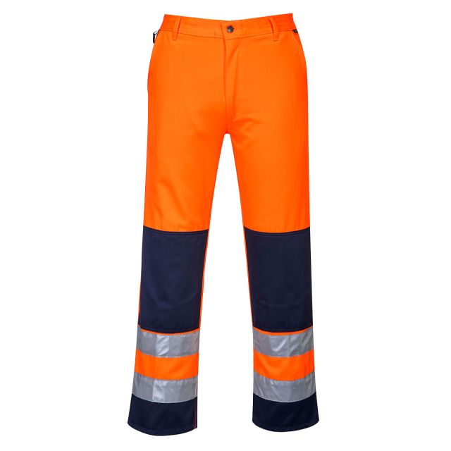 Portwest Seville Hi Vis Contrast Work Trousers