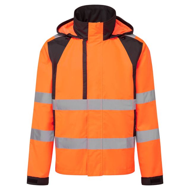 Portwest WX2 Eco Hi Vis Rain Jacket