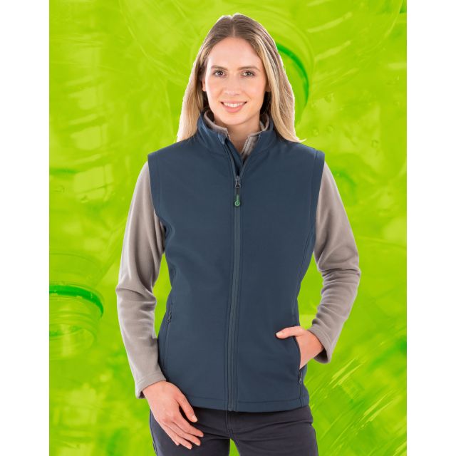Result Genuine Recycled Ladies' Recycled 2-Layer Printable Softshell Bodywarmer