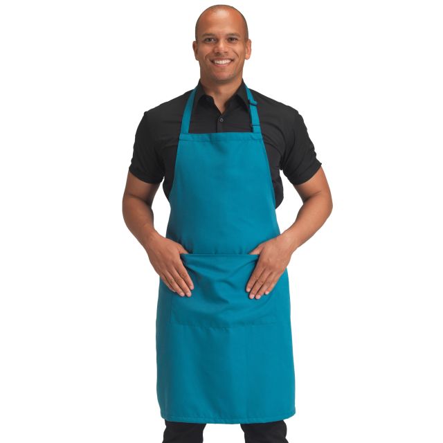 Dennys Recycled Bib Apron With Pocket