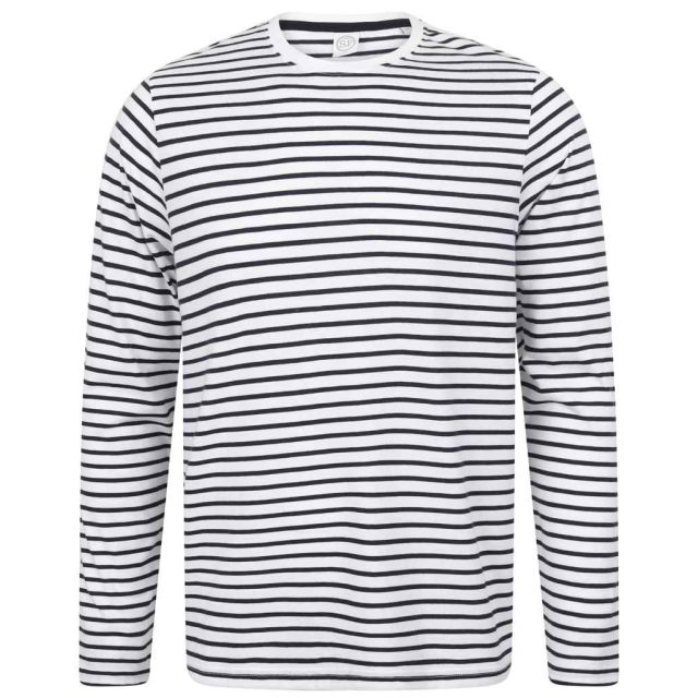 SF Unisex Long Sleeve Striped T Shirt