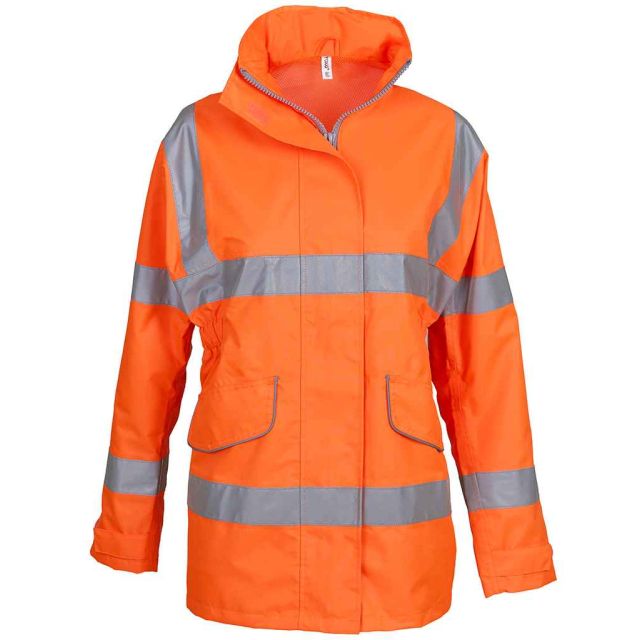 Yoko Ladies Hi Vis Executive Jacket