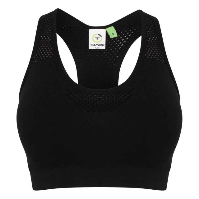 Tombo Ladies Seamless Crop Top