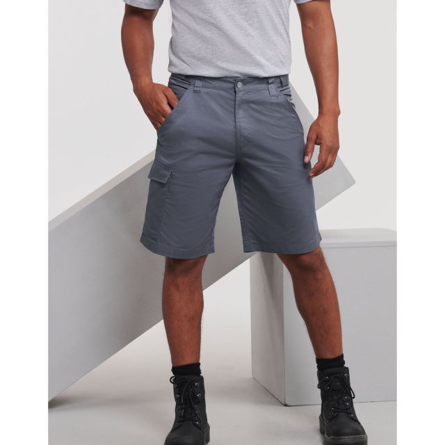 Russell PolyCotton Twill Shorts