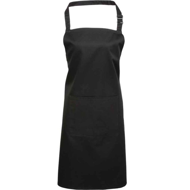 Premier Colours Bib Apron With Pocket