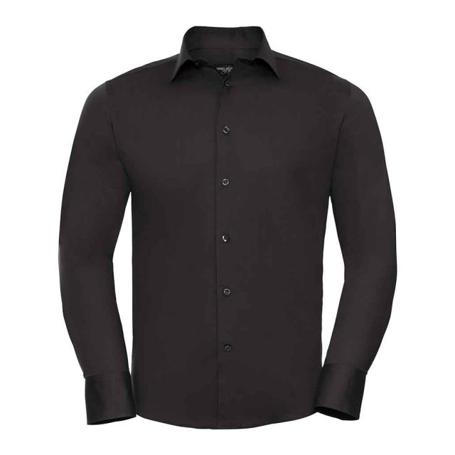 Russell Collection Long Sleeve Easy Care Fitted Shirt