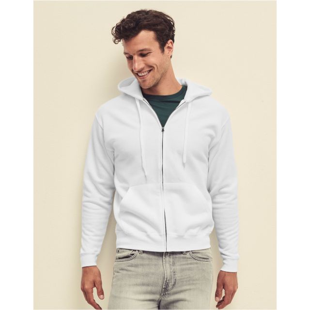 Fruit Of The Loom Mens Classic Hooded Sweat Jacket