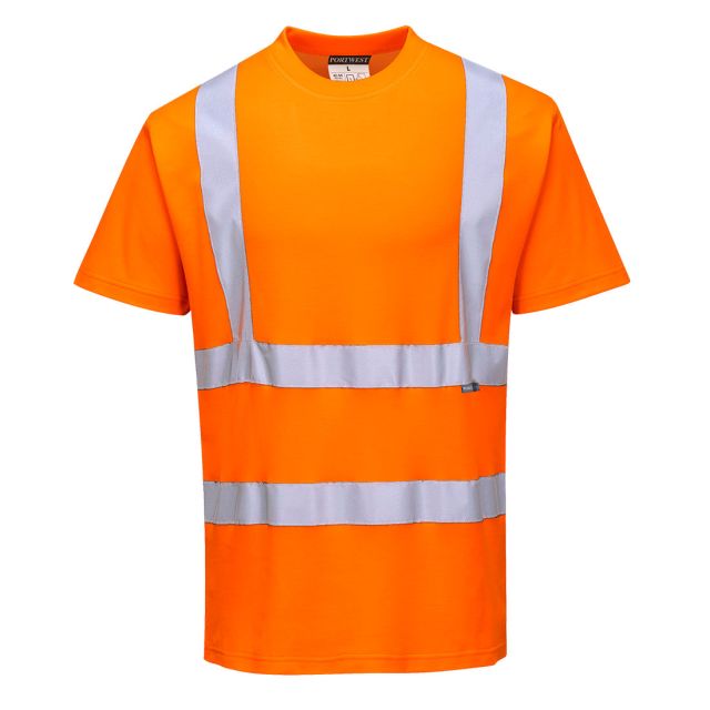 Portwest Hi Vis Cotton Comfort T Shirt SS