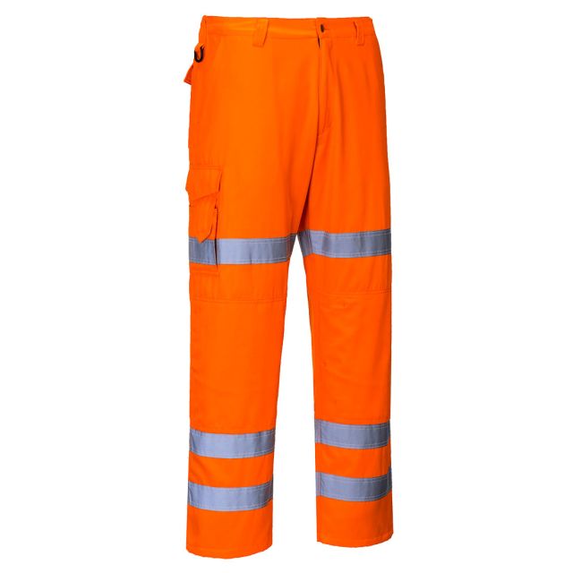 Portwest Hi Vis Three Band Work Trousers