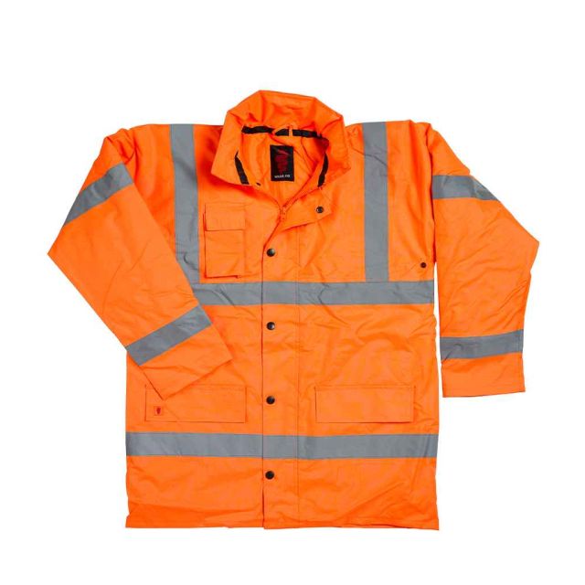 Warrior Hi Vis Motorway Jacket