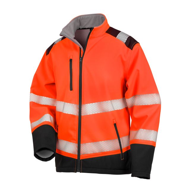 Result Safe-Guard Printable Ripstop Safety Softshell