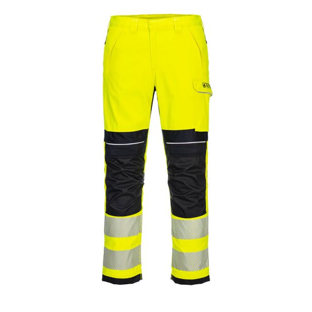 portwest PW3 fr hi vis work trousers