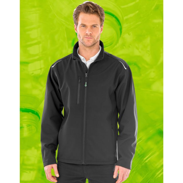 Result Genuine Recycled Recycled 3-Layer Printable Softshell Jacket