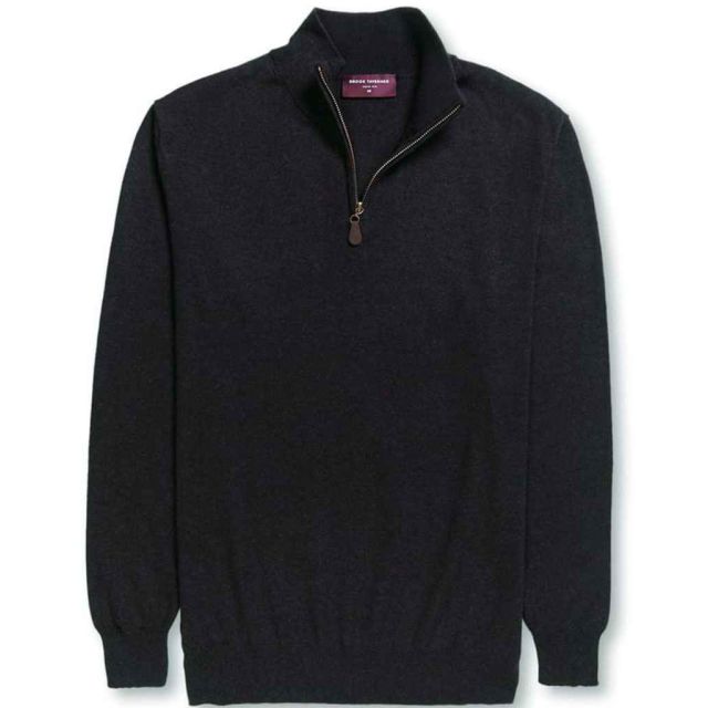 Brook Taverner Dallas Zip Neck Sweater