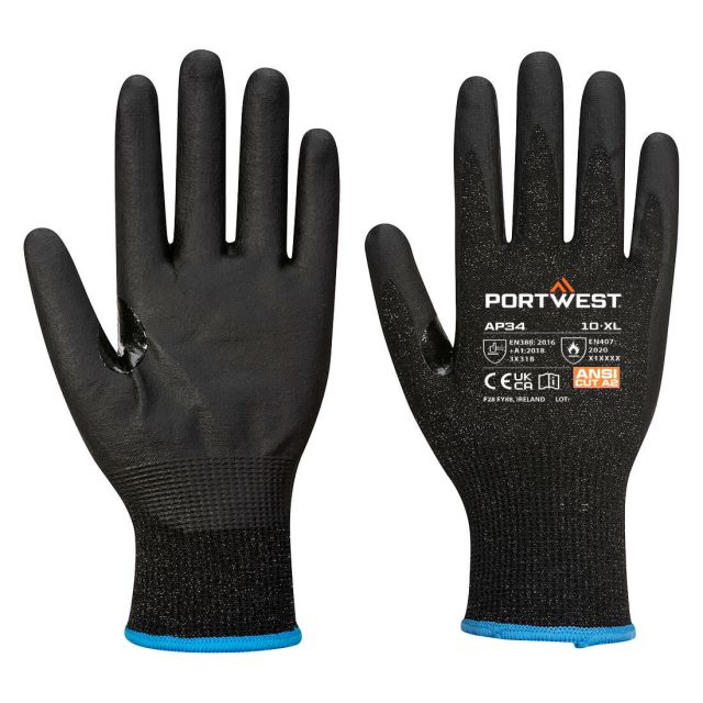 Portwest Lr15 Nitrile Foam Touchscreen Glove PK12