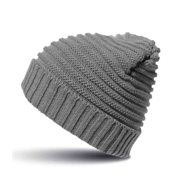 Result Winter Essentials Result Braided Fleece Lined Hat