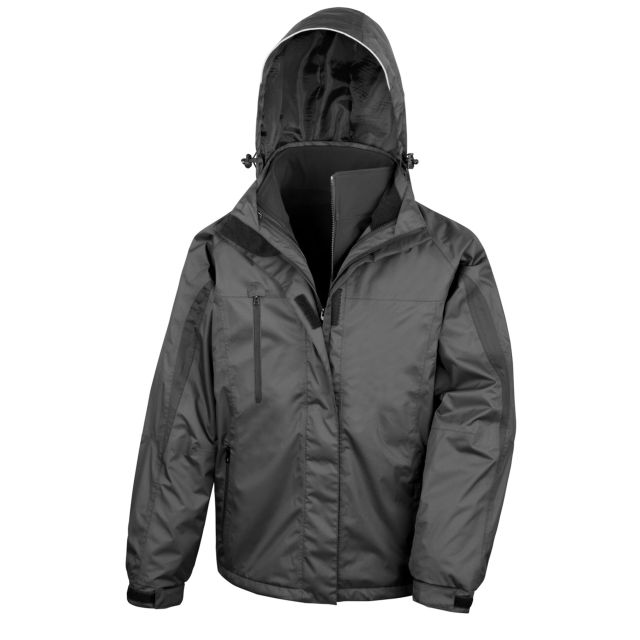 Result Mens 3-in-1 Journey Jacket With Softshell Inner