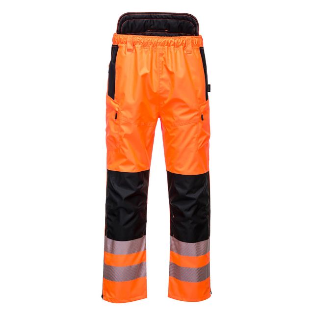 portwest PW3 hi vis extreme rain trousers