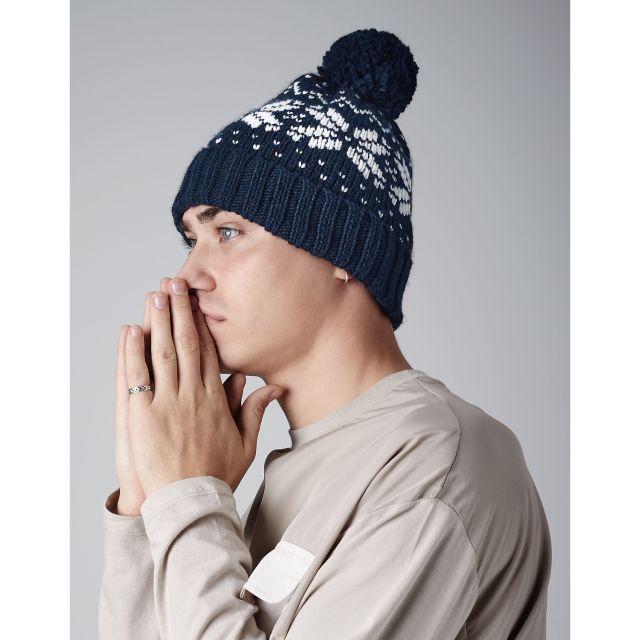 Beechfield  Fair Isle Snowstar® Beanie