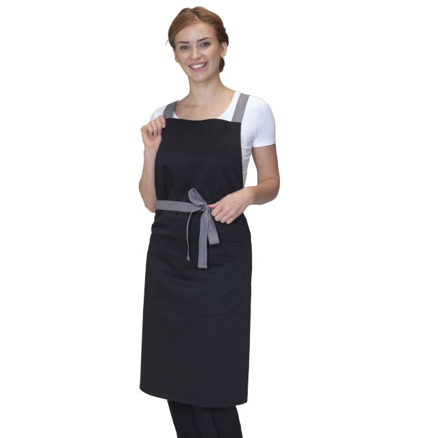 Dennys Cross Back Bib Apron