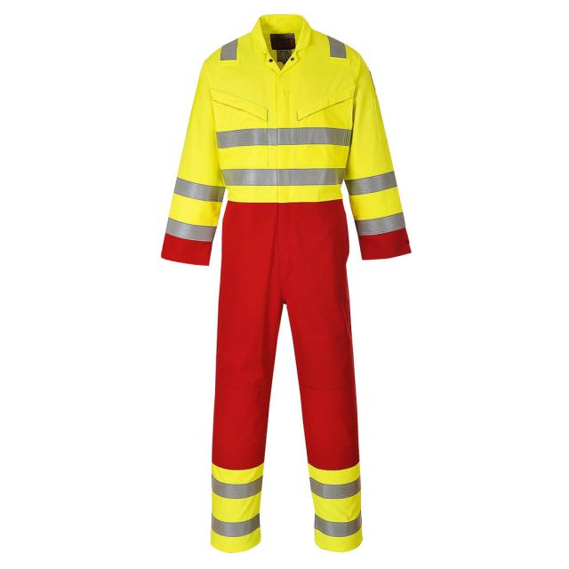 Portwest Bizflame Work Hi Vis Coverall