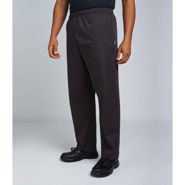 Dennys Elasticated Chefs Trousers