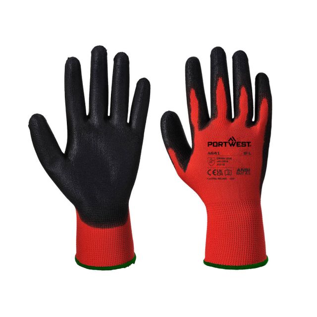 Portwest Red - PU Glove